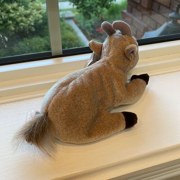 Goatee The Billy Goat 1999 Ty Original Beanie Baby in Mint Condition 7” w tags - Picture 4 of 6